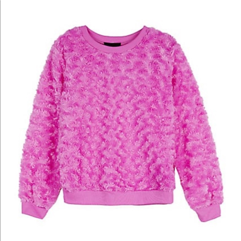 NWT Ally B Fuscha X Large Fuzzy Top 14-16